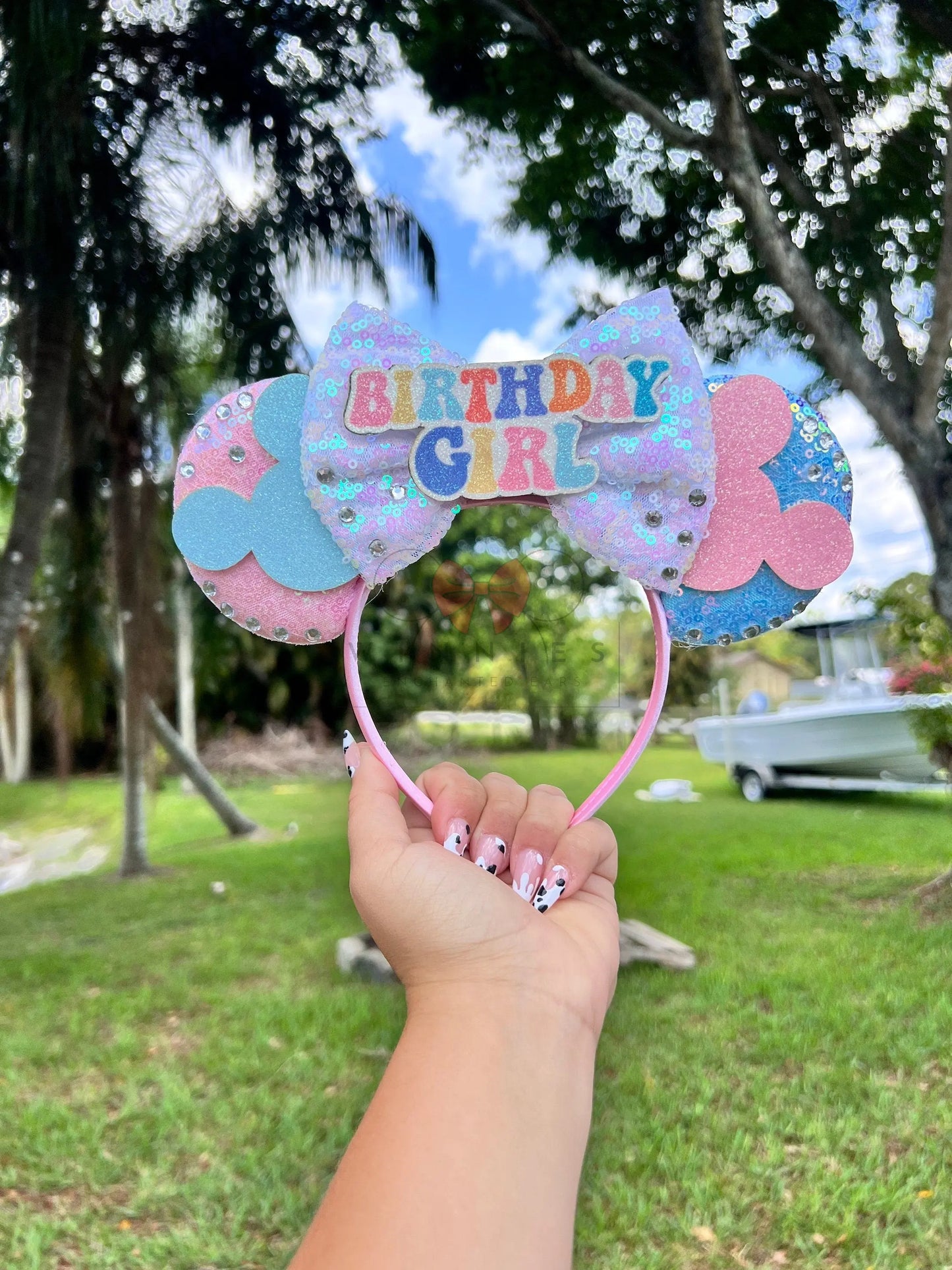 Birthday Girl Mickey Ears Etsy