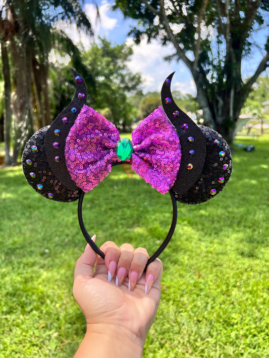 maleficent Mickey Ears